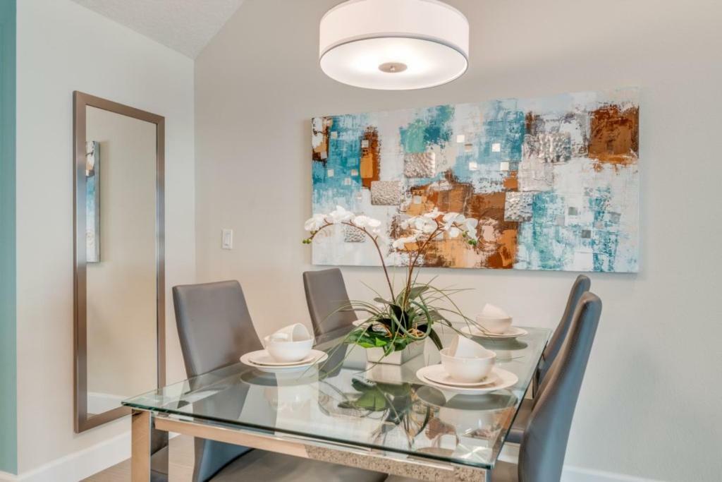 Pleasant Villa With Private Pool Near Disney Four Corners Bagian luar foto