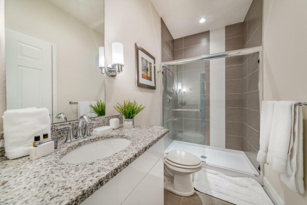 Pleasant Villa With Private Pool Near Disney Four Corners Bagian luar foto