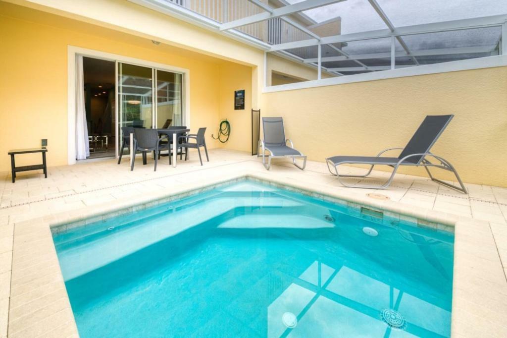 Pleasant Villa With Private Pool Near Disney Four Corners Bagian luar foto